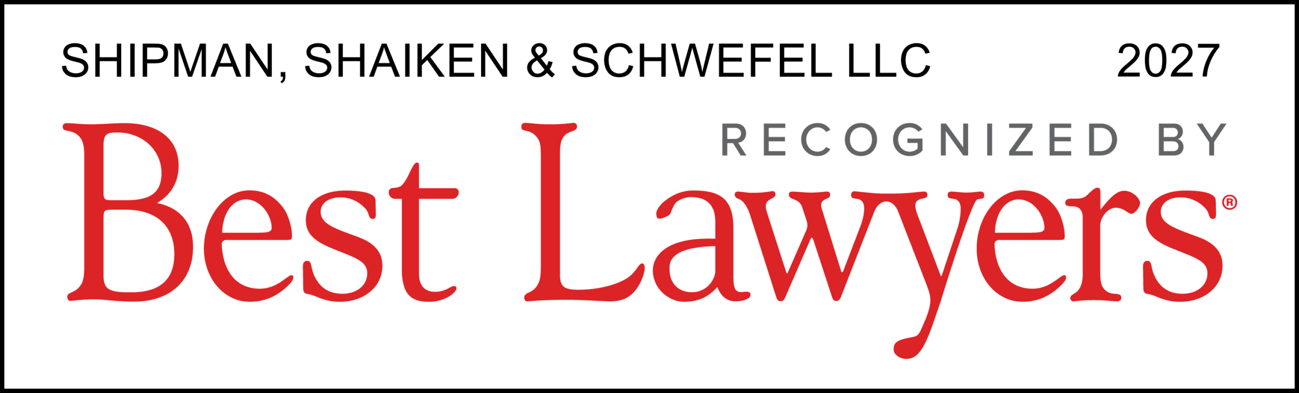 Best Lawyers - Firm Logo